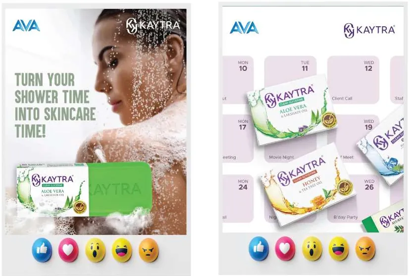 Kaytra campaign creatives