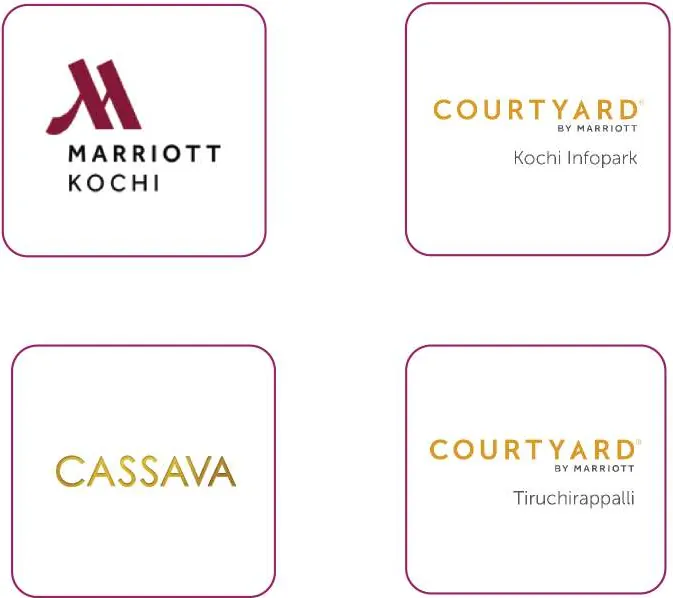 Kochi Marriott campaign creatives