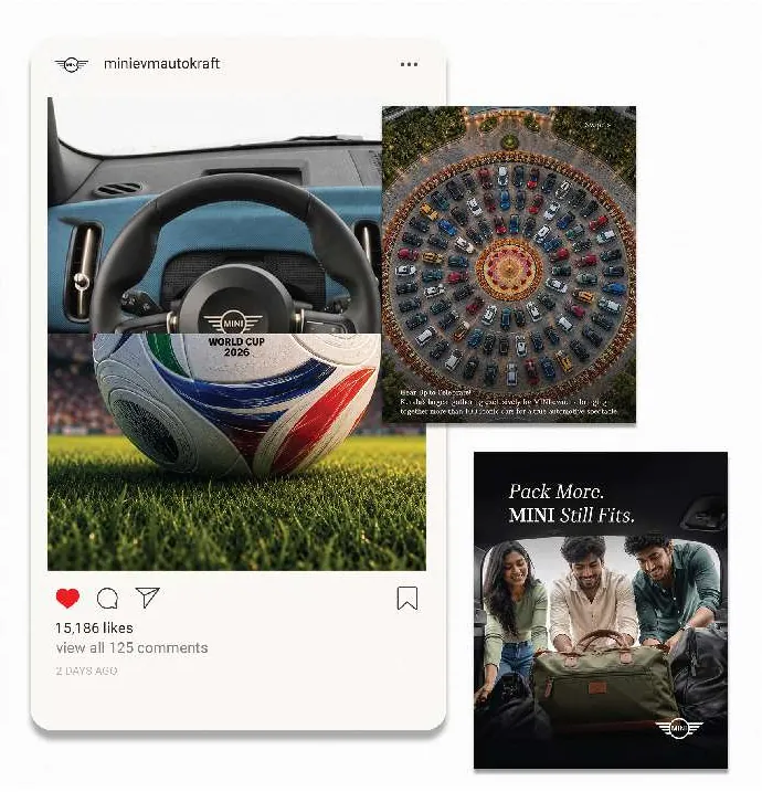 MINI EVM Autokraft campaign creatives