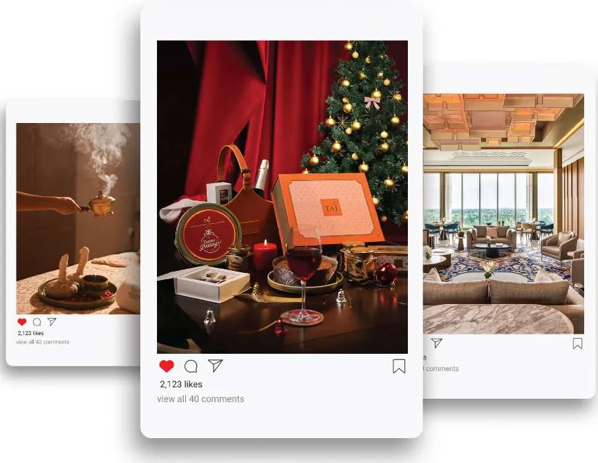 Taj Hotels campaign creatives