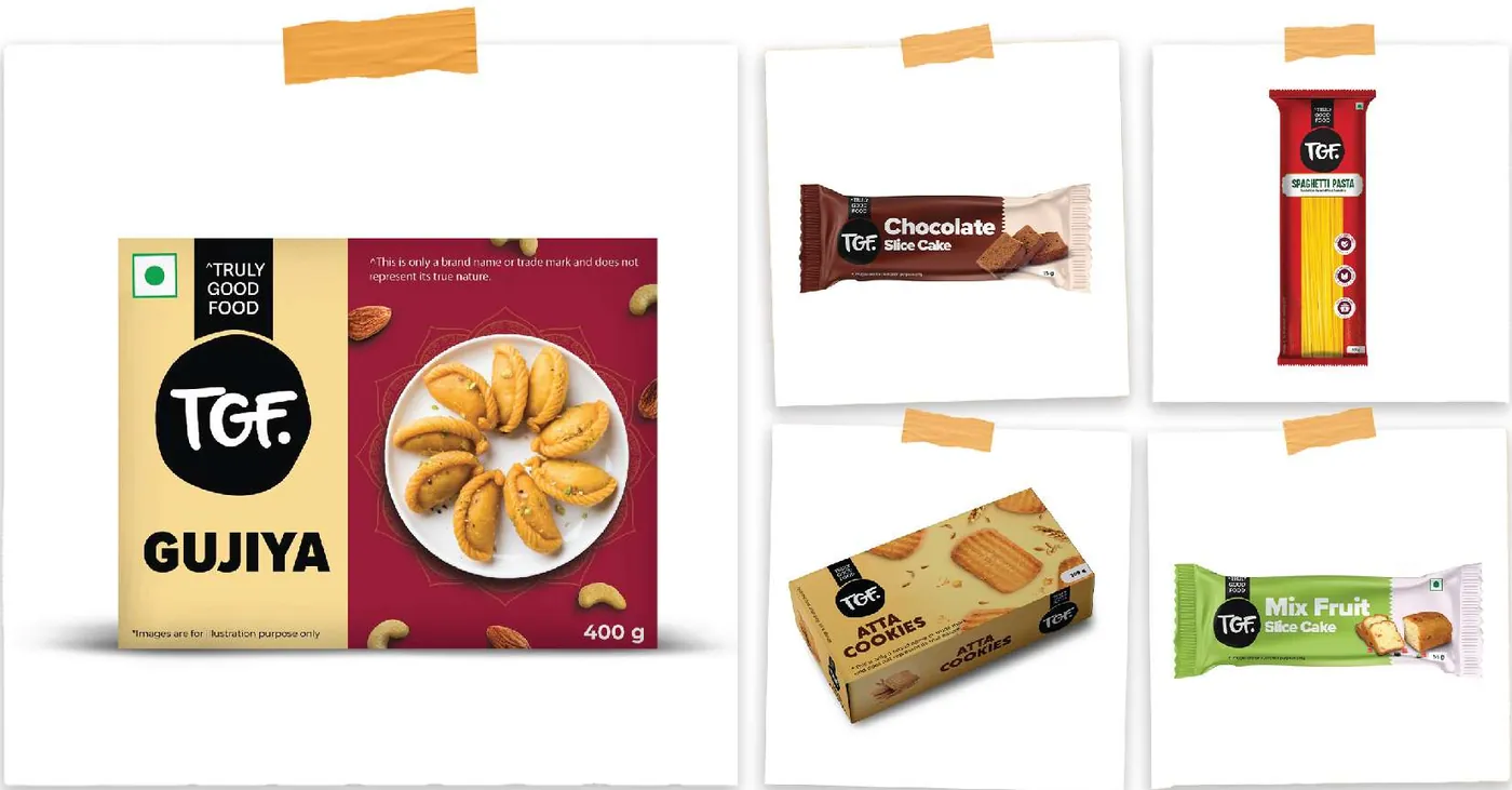 TGF — Truly Good Food campaign creatives